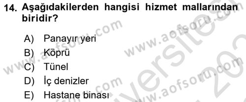 İdare Hukuku Dersi 2022 - 2023 Yılı Yaz Okulu Sınav Soruları 14. Soru