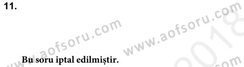 Ticaret Hukuku 2 Dersi 2017 - 2018 Yılı (Final) Dönem Sonu Sınav Soruları 11. Soru