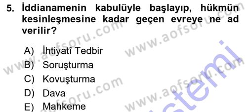 Medya Hukuku Dersi 2015 - 2016 Yılı (Final) Dönem Sonu Sınav Soruları 5. Soru