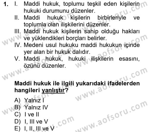 Vergi Usul Hukuku Dersi 2012 - 2013 Yılı (Vize) Ara Sınav Soruları 1. Soru