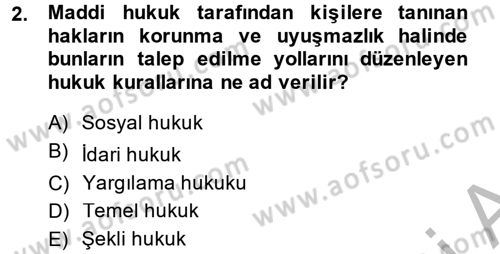 Vergi Usul Hukuku Dersi 2013 - 2014 Yılı (Vize) Ara Sınav Soruları 2. Soru