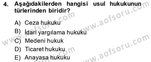 Vergi Usul Hukuku Dersi 2013 - 2014 Yılı (Vize) Ara Sınav Soruları 4. Soru