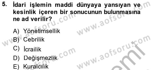 Vergi Usul Hukuku Dersi 2013 - 2014 Yılı (Final) Dönem Sonu Sınav Soruları 5. Soru