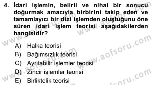 Vergi Usul Hukuku Dersi 2021 - 2022 Yılı (Vize) Ara Sınav Soruları 4. Soru