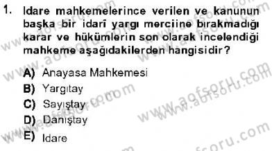 Özel Güvenlik Hukuku 1 Dersi 2013 - 2014 Yılı (Final) Dönem Sonu Sınav Soruları 1. Soru