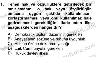 Özel Güvenlik Hukuku 2 Dersi 2012 - 2013 Yılı (Vize) Ara Sınav Soruları 1. Soru