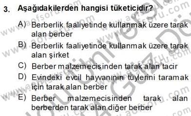 Tüketici Hukuku Dersi 2013 - 2014 Yılı (Vize) Ara Sınav Soruları 3. Soru
