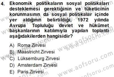 Tüketici Hukuku Dersi 2014 - 2015 Yılı (Vize) Ara Sınav Soruları 4. Soru