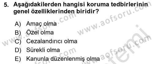 Ceza Yargılama Hukuku Dersi 2022 - 2023 Yılı Yaz Okulu Sınavı 5. Soru