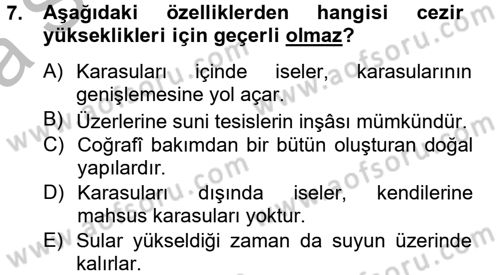 Uluslararası Hukuk 2 Dersi 2012 - 2013 Yılı (Vize) Ara Sınav Soruları 7. Soru