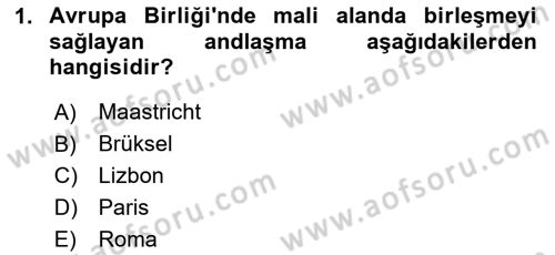 Uluslararası Hukuk 2 Dersi 2024 - 2025 Yılı (Final) Dönem Sonu Sınav Soruları 1. Soru