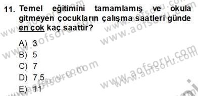 Bireysel İş Hukuku Dersi 2013 - 2014 Yılı (Vize) Ara Sınav Soruları 11. Soru