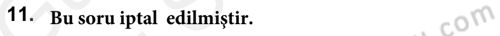 Bireysel İş Hukuku Dersi 2018 - 2019 Yılı (Final) Dönem Sonu Sınav Soruları 11. Soru