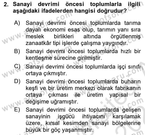 Bireysel İş Hukuku Dersi 2023 - 2024 Yılı (Vize) Ara Sınav Soruları 2. Soru