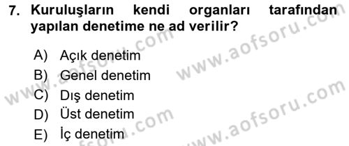 Toplu İş Hukuku Dersi 2018 - 2019 Yılı Yaz Okulu Sınavı 7. Soru