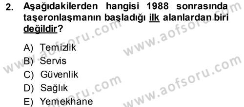 Kamu Personel Hukuku Dersi 2014 - 2015 Yılı (Final) Dönem Sonu Sınav Soruları 2. Soru
