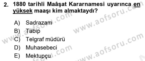 Kamu Personel Hukuku Dersi 2018 - 2019 Yılı (Final) Dönem Sonu Sınav Soruları 2. Soru
