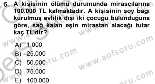 Özel Vergi Hukuku 2 Dersi 2016 - 2017 Yılı 3 Ders Sınav Soruları 5. Soru