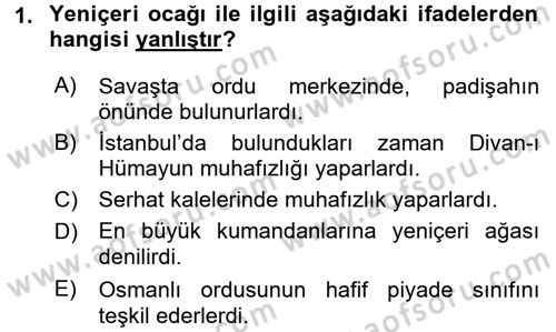 Türk İdare Tarihi Dersi 2016 - 2017 Yılı 3 Ders Sınav Soruları 1. Soru