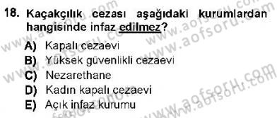 Vergi Ceza Hukuku Dersi 2012 - 2013 Yılı (Final) Dönem Sonu Sınav Soruları 18. Soru