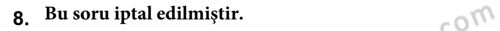 Vergi İcra Hukuku Dersi 2021 - 2022 Yılı Yaz Okulu Sınav Soruları 8. Soru