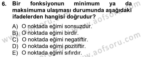 İktisada Giriş Dersi 2012 - 2013 Yılı (Vize) Ara Sınav Soruları 6. Soru