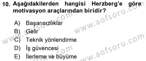 Proje Yönetimi Dersi 2015 - 2016 Yılı (Final) Dönem Sonu Sınav Soruları 10. Soru