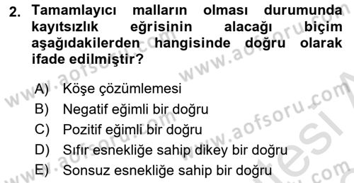 Spor Ekonomisi Dersi 2023 - 2024 Yılı (Final) Dönem Sonu Sınavı 2. Soru