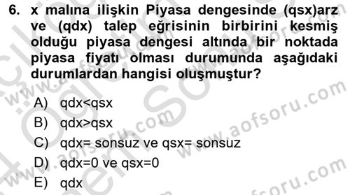 Spor Ekonomisi Dersi 2023 - 2024 Yılı (Final) Dönem Sonu Sınavı 6. Soru