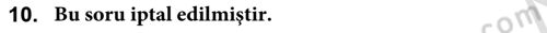 Makro İktisat Dersi 2024 - 2025 Yılı Yaz Okulu Sınav Soruları 10. Soru