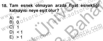 Turizm Ekonomisi Dersi Ara Sınavı Deneme Sınav Soruları 18. Soru