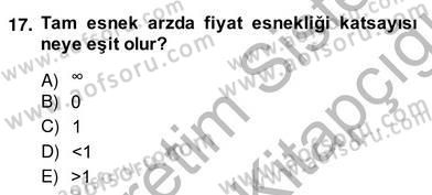 Turizm Ekonomisi Dersi Ara Sınavı Deneme Sınav Soruları 17. Soru