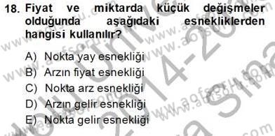 Turizm Ekonomisi Dersi Ara Sınavı Deneme Sınav Soruları 18. Soru