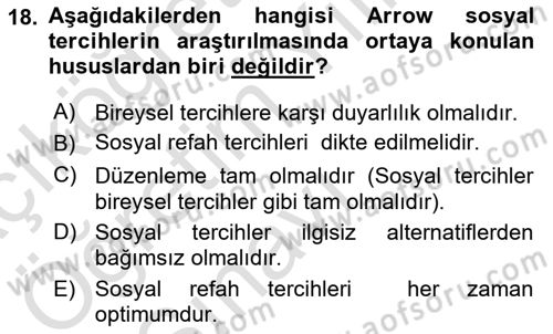 Turizm Ekonomisi Dersi 2020 - 2021 Yılı Yaz Okulu Sınav Soruları 18. Soru
