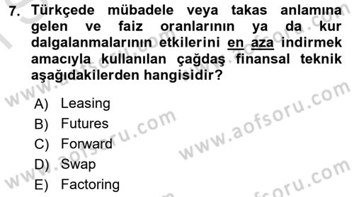 Turizm Ekonomisi Dersi 2022 - 2023 Yılı (Final) Dönem Sonu Sınav Soruları 7. Soru