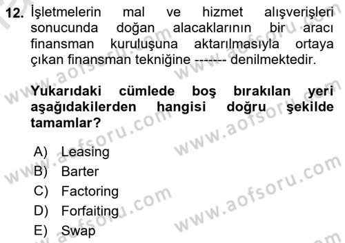 Turizm Ekonomisi Dersi 2022 - 2023 Yılı Yaz Okulu Sınav Soruları 12. Soru