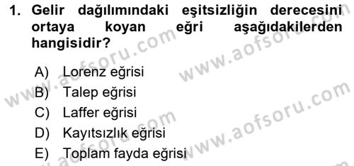 Turizm Ekonomisi Dersi 2023 - 2024 Yılı (Final) Dönem Sonu Sınav Soruları 1. Soru
