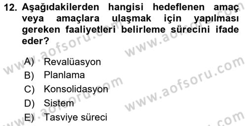 Turizm Ekonomisi Dersi 2023 - 2024 Yılı Yaz Okulu Sınav Soruları 12. Soru