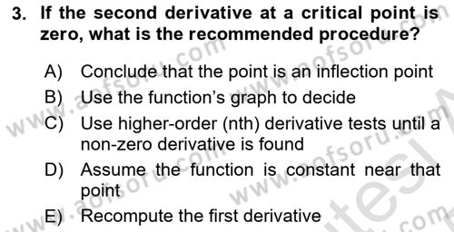 Mathematical Economics Dersi 2024 - 2025 Yılı Yaz Okulu Sınav Soruları 3. Soru