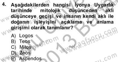 Bilgi Ekonomisi Dersi 2012 - 2013 Yılı (Vize) Ara Sınav Soruları 4. Soru
