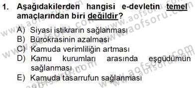 Bilgi Ekonomisi Dersi 2012 - 2013 Yılı (Final) Dönem Sonu Sınav Soruları 1. Soru