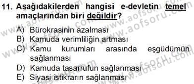 Bilgi Ekonomisi Dersi 2013 - 2014 Yılı Tek Ders Sınavı 11. Soru 1. Soru