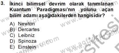 Bilgi Ekonomisi Dersi 2013 - 2014 Yılı Tek Ders Sınavı 3. Soru