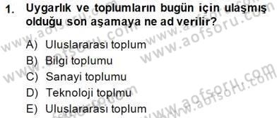 Bilgi Ekonomisi Dersi 2014 - 2015 Yılı (Vize) Ara Sınav Soruları 1. Soru