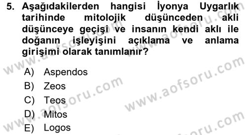 Bilgi Ekonomisi Dersi 2017 - 2018 Yılı (Vize) Ara Sınav Soruları 5. Soru