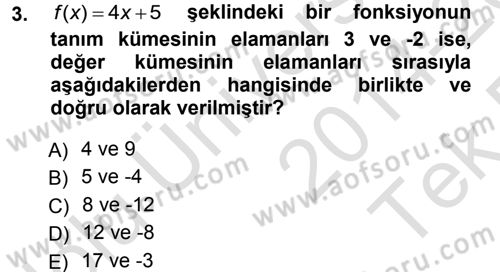 Matematiksel İktisat Dersi 2014 - 2015 Yılı Tek Ders Sınav Soruları 3. Soru