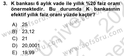 Matematiksel İktisat Dersi 2021 - 2022 Yılı (Final) Dönem Sonu Sınav Soruları 3. Soru