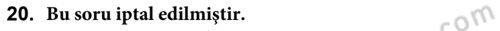 Matematiksel İktisat Dersi 2021 - 2022 Yılı Yaz Okulu Sınav Soruları 20. Soru