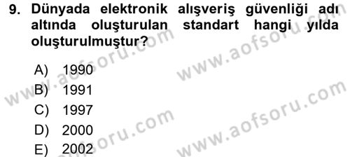 Hizmetler Ekonomisi Dersi 2015 - 2016 Yılı (Final) Dönem Sonu Sınav Soruları 9. Soru