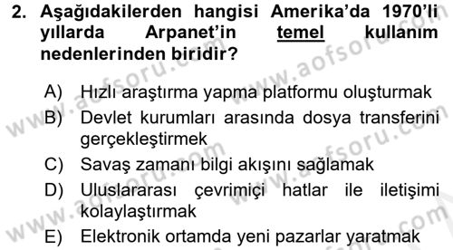 Hizmetler Ekonomisi Dersi 2015 - 2016 Yılı Tek Ders Sınav Soruları 2. Soru